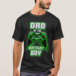 T-shirt Du Jeu Vidéo Correspondant Garçon Anniversaire P