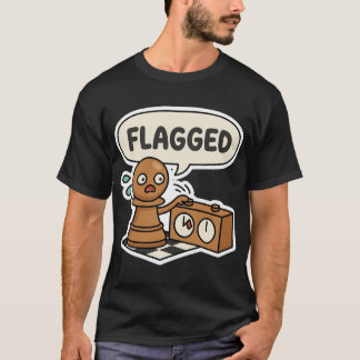 T-shirt du joueur d'échecs drôle signalé