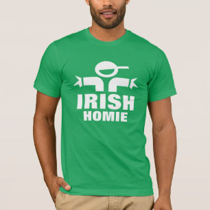 T-shirt du jour de St Patrick indiquant le homie