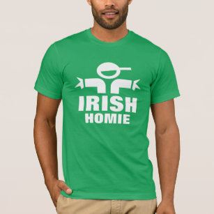 T-shirt du jour de St Patrick indiquant le homie