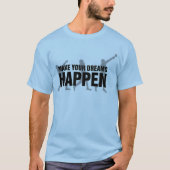 T-shirt du lanceur mis par tir des hommes (Devant)