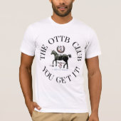 T-shirt DU LEADER HERD CLUB OTTB (Devant)
