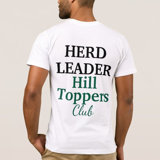 T-shirt DU LEADER HERD CLUB OTTB (Dos)
