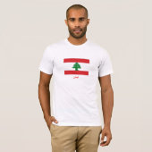 T-shirt du Liban (arabe) (Devant entier)