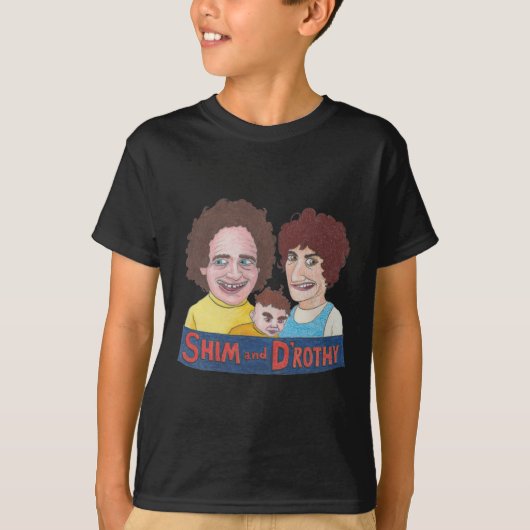 T-shirt du logo 01 de cale et de bande dessinée de (Devant)