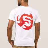 T-shirt du logo Bella Canvas pour hommes (Dos)