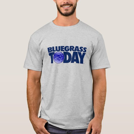 T-shirt du logo Bluegrass Today (Devant)
