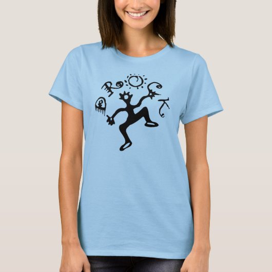 T-shirt du logo de la femme (Devant)