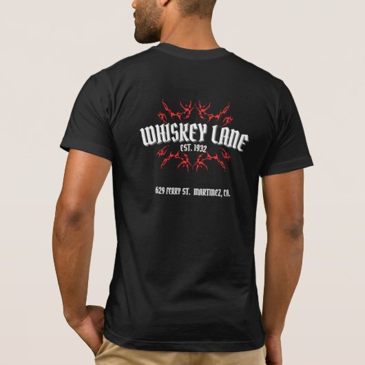 T-shirt du logo de la piste Whiskey (Dos)
