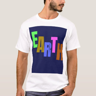 T-shirt du logo de la Terre