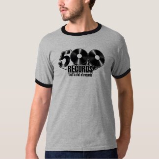 T-shirt du logo des hommes 500 (sonnerie)