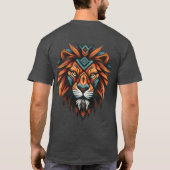 T-shirt du logo du lion tribal (Dos)