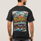 T-shirt du logo du parc d'attractions Kalyan - Eau (Dos)