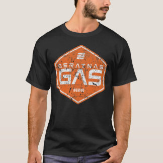 T-shirt du logo gaz Beratnas