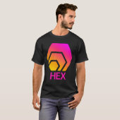 T-shirt du logo HEX Crypto (Devant entier)