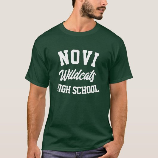 T-shirt du lycée de Novi (Devant)