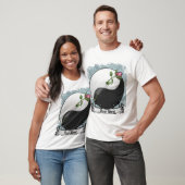 t-shirt du mariage Rose yin yang (Unisexe)