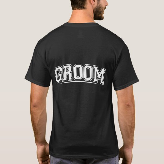 T-Shirt du marié (Dos)