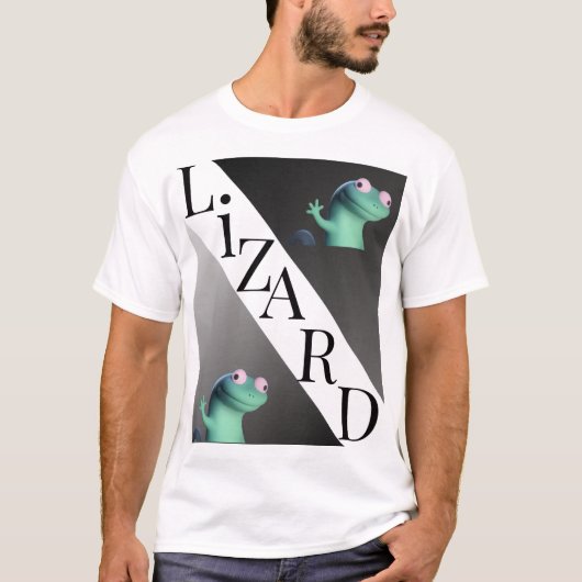 T-shirt du meilleur lézard (Devant)