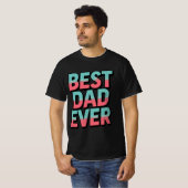 T-shirt du meilleur papa (Devant entier)