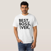T-shirt du meilleur patron (Devant entier)