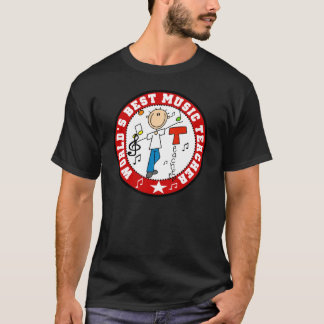 T-shirt du meilleur professeur de musique du monde