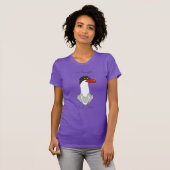 T-Shirt du meme Angus Violet (Devant entier)