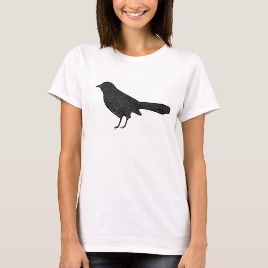 T-shirt du merle des femmes (Devant)