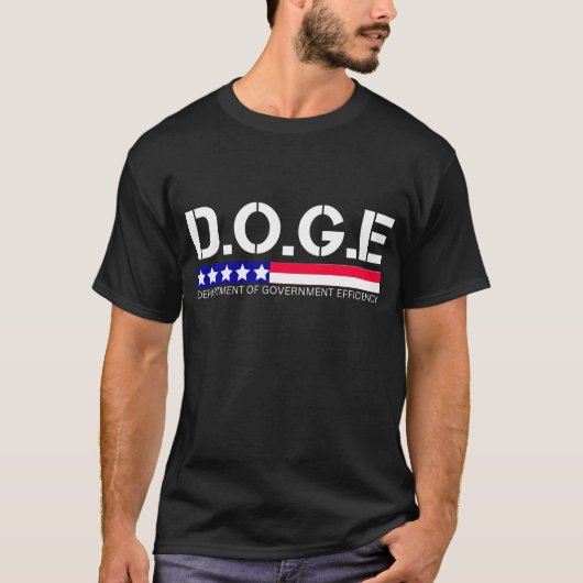 T-Shirt Du Ministère De L'Efficacité Gouvernementa (Devant)