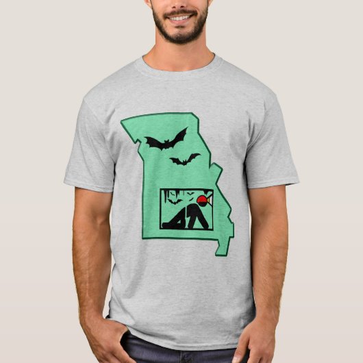 T-shirt du Missouri Caver (Devant)