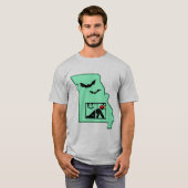 T-shirt du Missouri Caver (Devant entier)