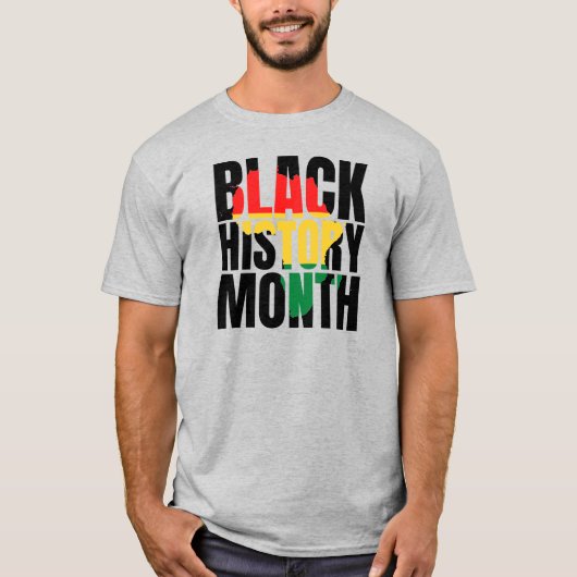 T-shirt du Mois de l'histoire des Noirs (Devant)