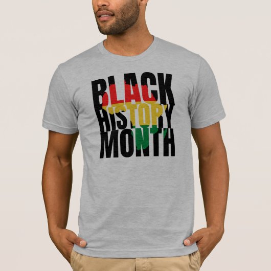 T-shirt du Mois de l'histoire des Noirs (Devant)