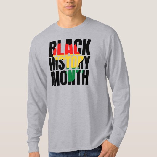 T-shirt du Mois de l'histoire des Noirs (Devant)