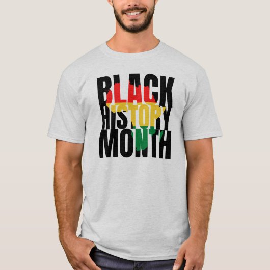 T-shirt du Mois de l'histoire des Noirs (Devant)
