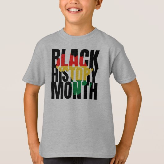 T-shirt du Mois de l'histoire des Noirs (Devant)