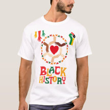 t-shirt du mois de l'histoire noire