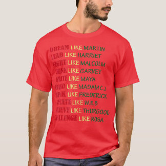 T-shirt du mois de l'histoire noire pour femmes