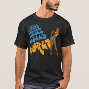 T-shirt du monde d'imbécile