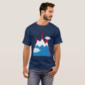 T-shirt du mont Fuji (Devant entier)