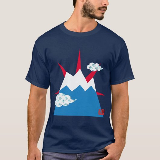 T-shirt du mont Fuji (Devant)