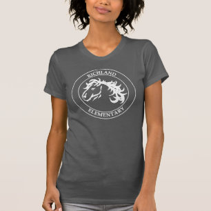 T-shirt du mustang des femmes
