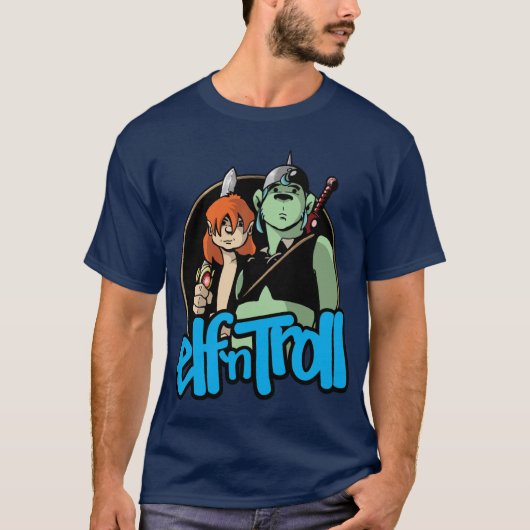 T-shirt du ` n TROLL d'Elf (Devant)