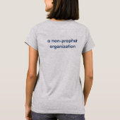 T-shirt du Non-Prophète des femmes (Dos)