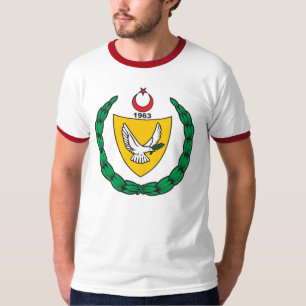 T-shirt du nord de la Chypre