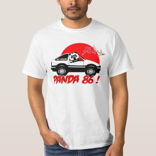 T-shirt du panda Ae86 (Devant)