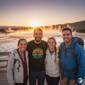 T-shirt du parc national de Yellowstone