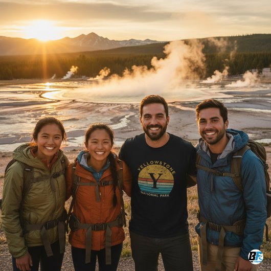 T-shirt du parc national de Yellowstone