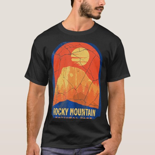 T-Shirt du Parc national des Rocheuses (Devant)