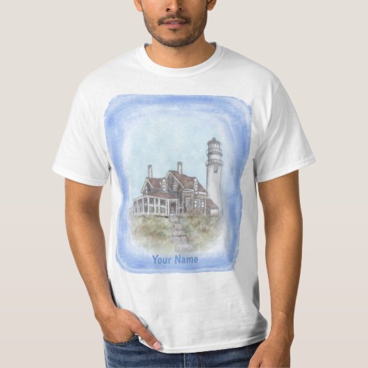 T-Shirt du phare de Cape Cod (Devant)